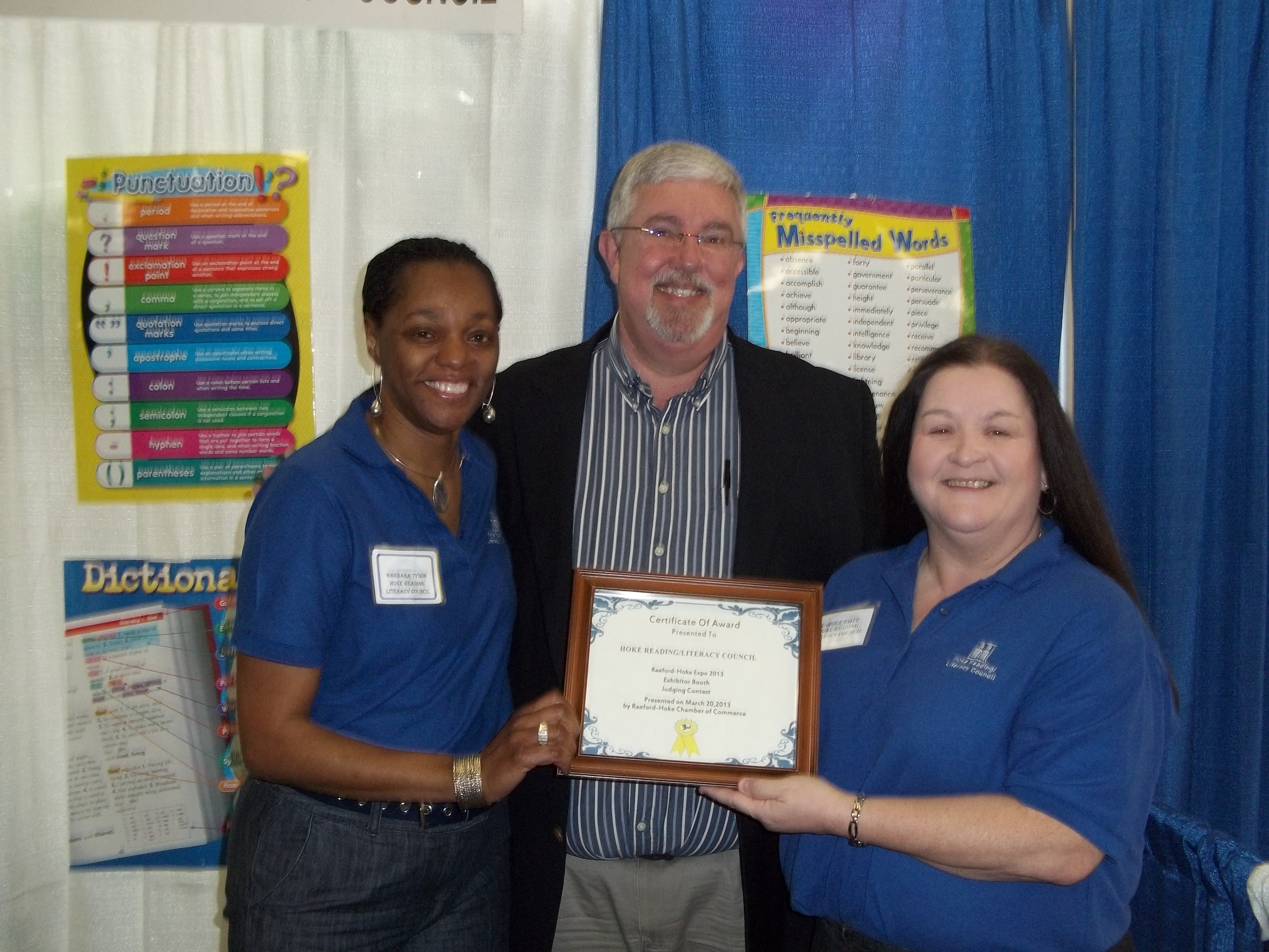 Barbara Tyson, Tim Johnson, Carole Taitt