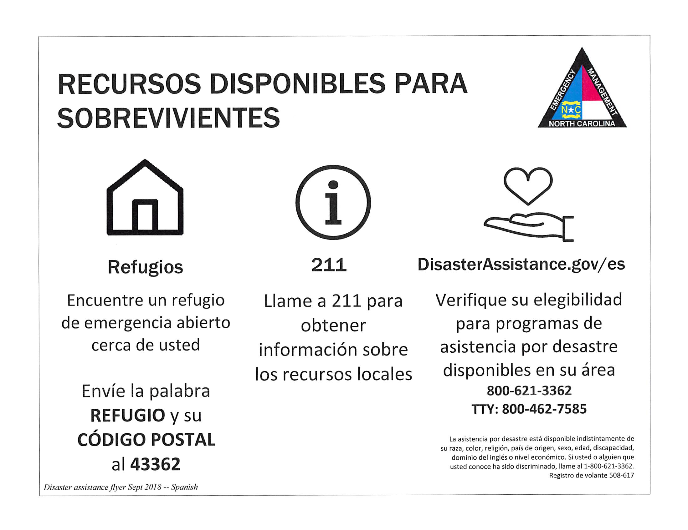 Spanish Disaster Assitance